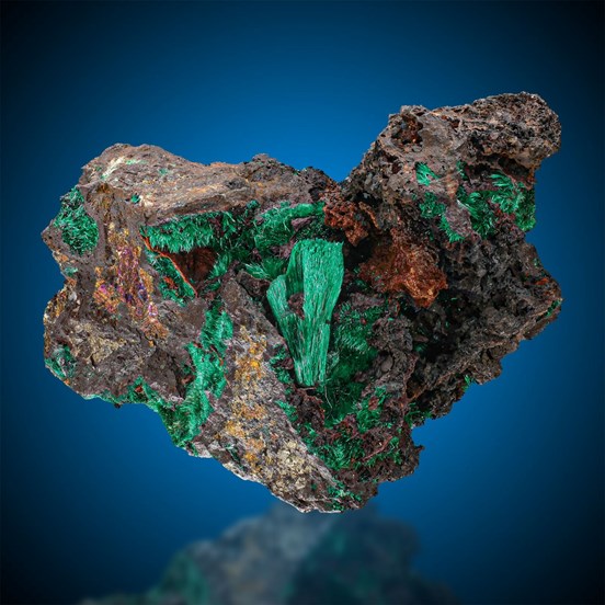 Malachite-Friedrich Mine | Wissen | Siegen | Siegerland | Rhineland-Palatinate | Germany